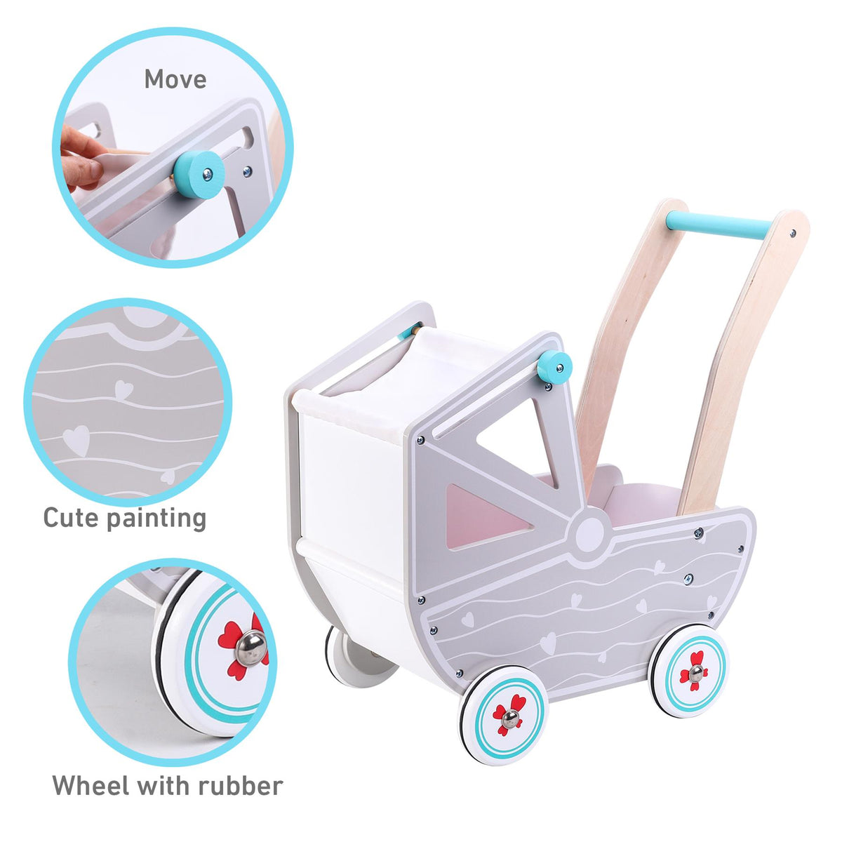 cortex-london-windsor-wooden-dolls-pram-with-bedding