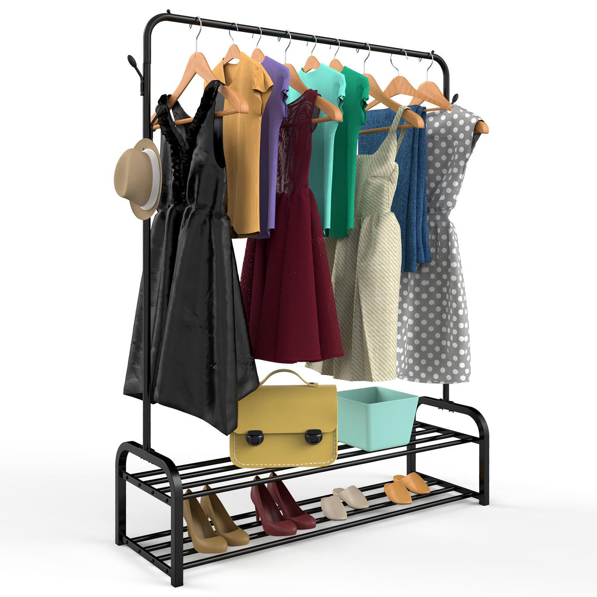 cortex-london-windsor-deluxe-clothes-rail-shoe-rack