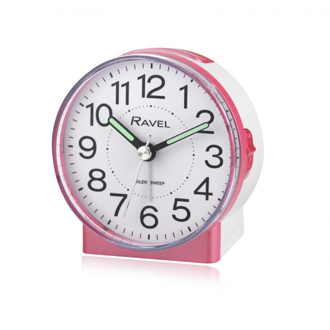 cortex-london-windsor-pink-quartz-bedside-alarm-clock