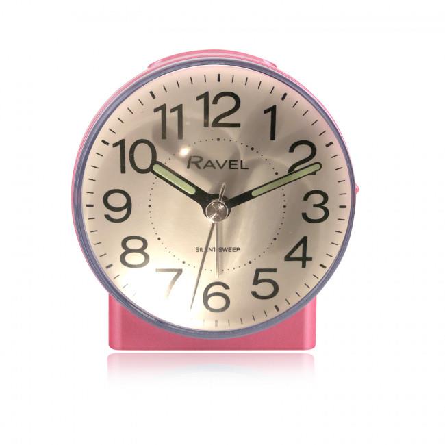 cortex-london-windsor-pink-quartz-bedside-alarm-clock