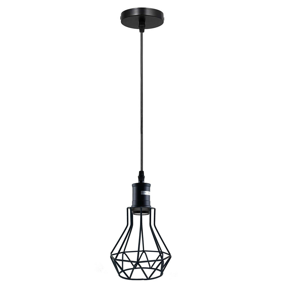 cortex-london-camden-industrial-e27-black-ceiling-pendant-light-metal-pvc-95cm-cable