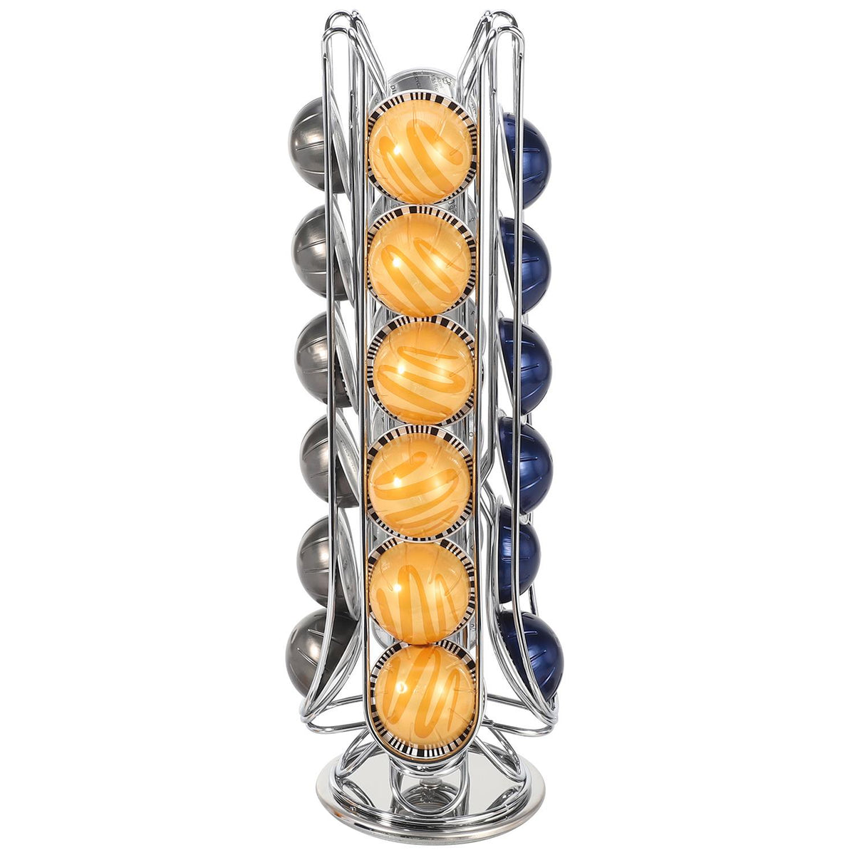 cortex-london-kensington-chrome-vertuo-coffee-pod-stand-24-capsule-storage