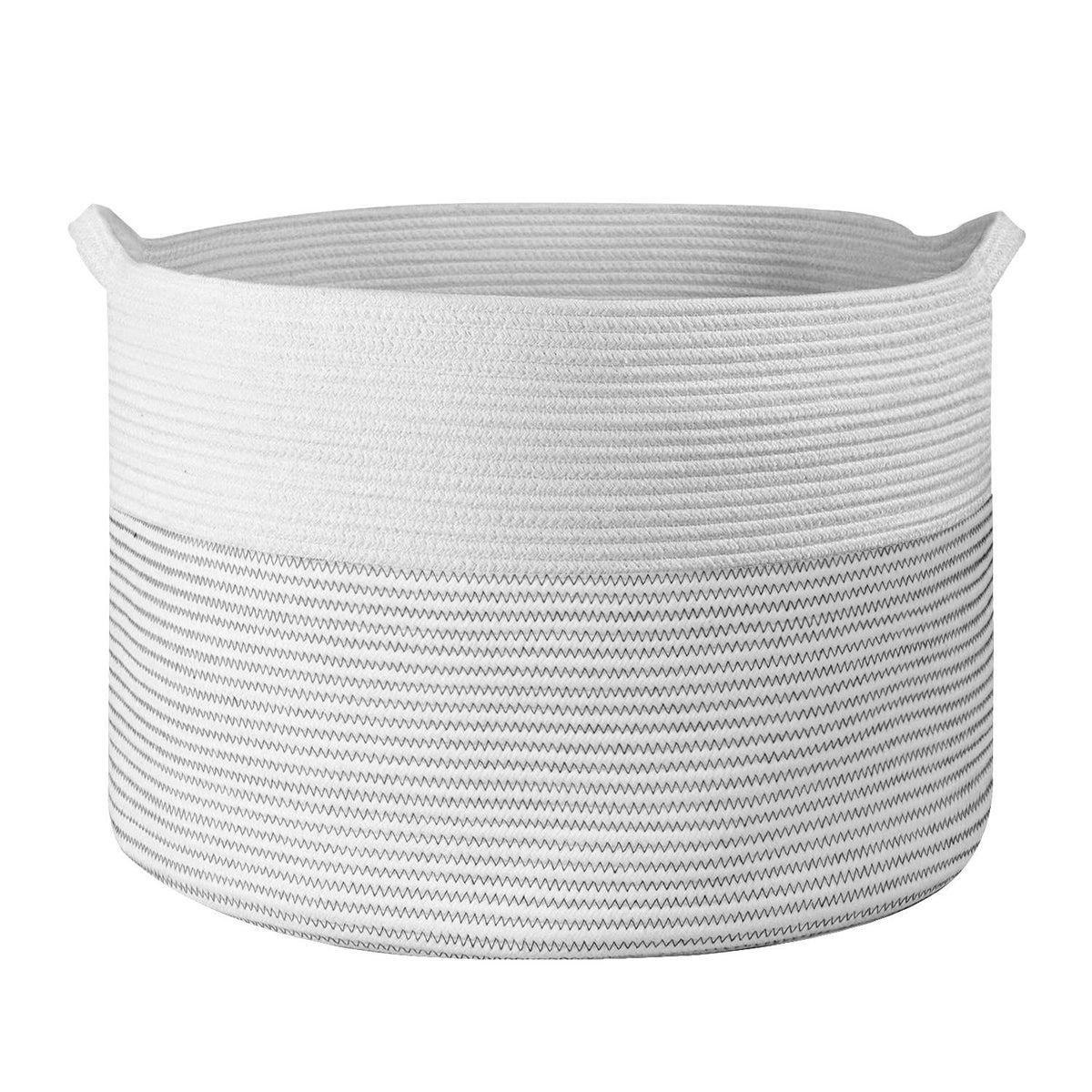 cortex-london-vinsani-windsor-cotton-rope-laundry-basket-white-grey