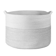 cortex-london-vinsani-windsor-cotton-rope-laundry-basket-white-grey