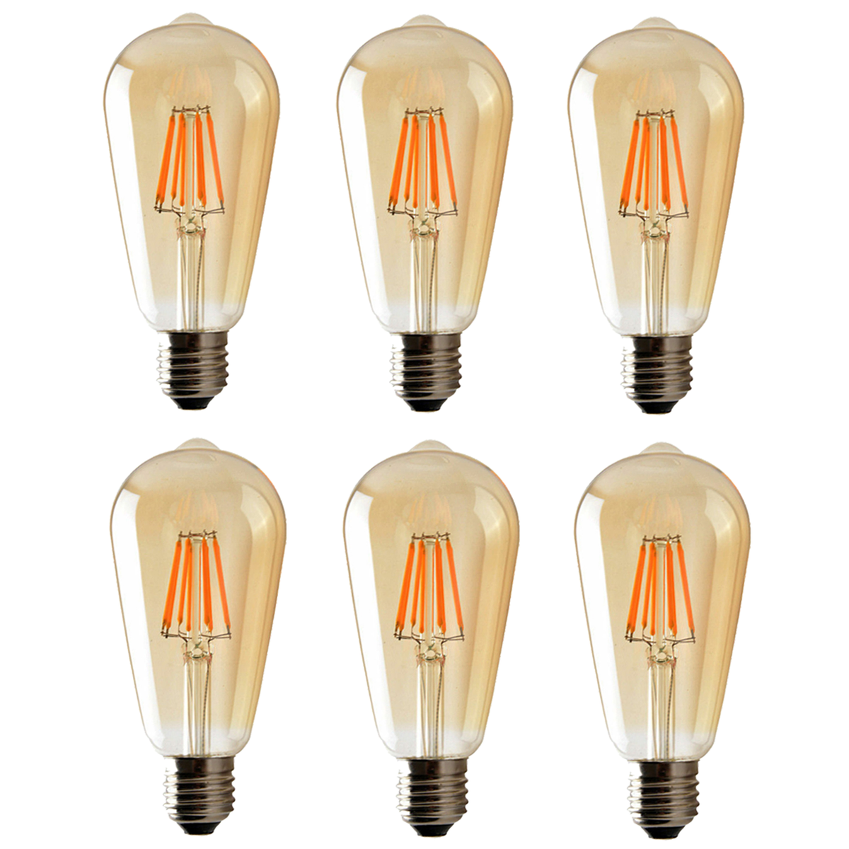 cortex-london-windsor-6-pack-e27-dimmable-vintage-amber-glass-led-light-bulbs