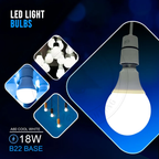 cortex-london-windsor-18w-b22-led-gls-cool-white-6000k-non-dimmable-bulb