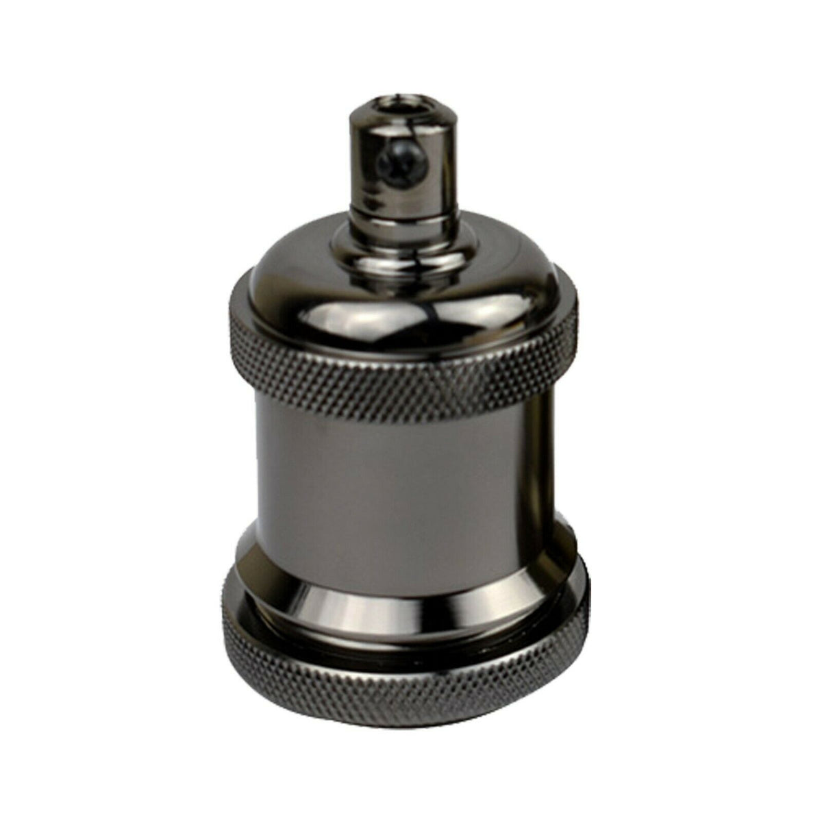 cortex-london-york-black-e27-aluminium-lamp-holder