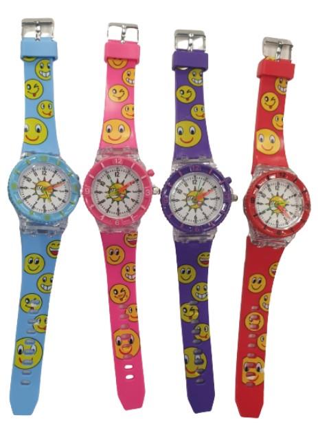 cortex-london-windsor-kids-luminescent-quartz-happy-face-pu-strap-watch