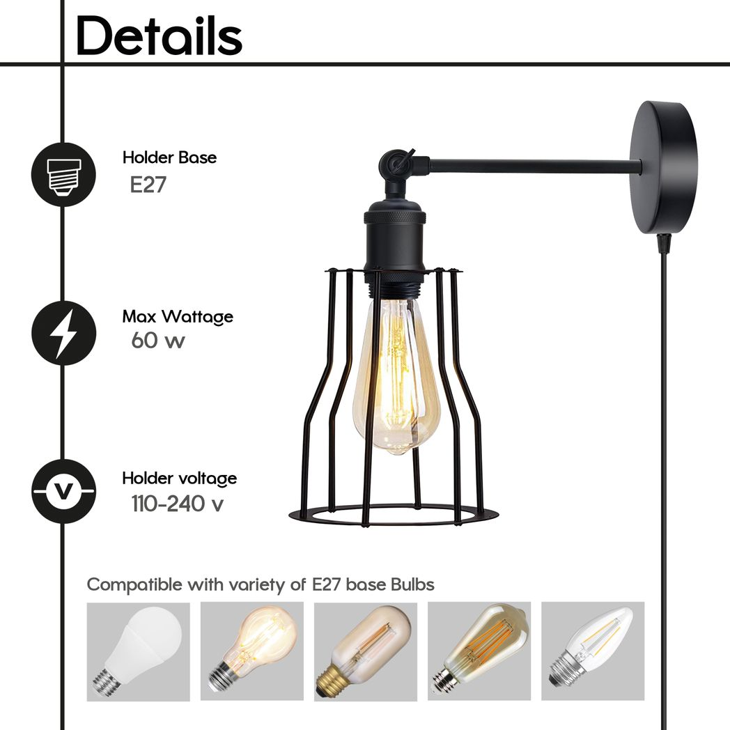 cortex-london-modern-industrial-black-loft-wire-cage-wall-lamp-shade-with-4m-cable-and-dimmer-switch