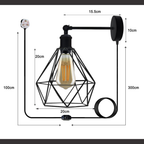 cortex-london-modern-industrial-black-loft-wire-cage-wall-lamp-shade-with-4m-cable-and-dimmer-switch