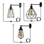 cortex-london-modern-industrial-black-loft-wire-cage-wall-lamp-shade-with-4m-cable-and-dimmer-switch