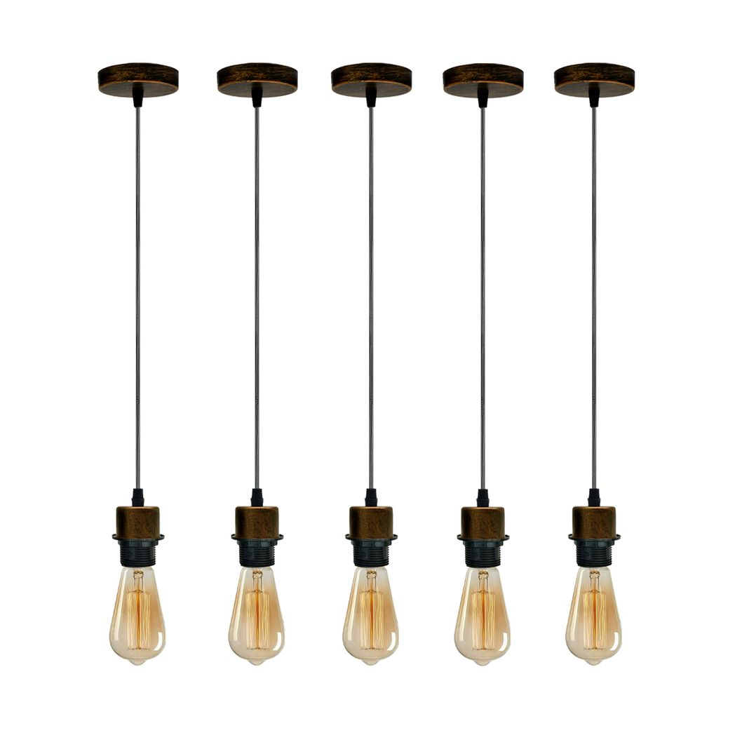cortex-london-windsor-industrial-e27-pendant-light-fitting-5-pack