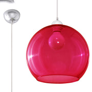 cortex-london-york-red-glass-ball-pendant-light-e27