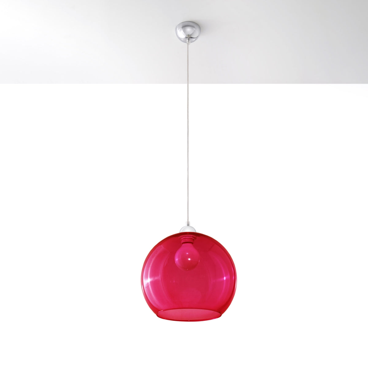 cortex-london-york-red-glass-ball-pendant-light-e27