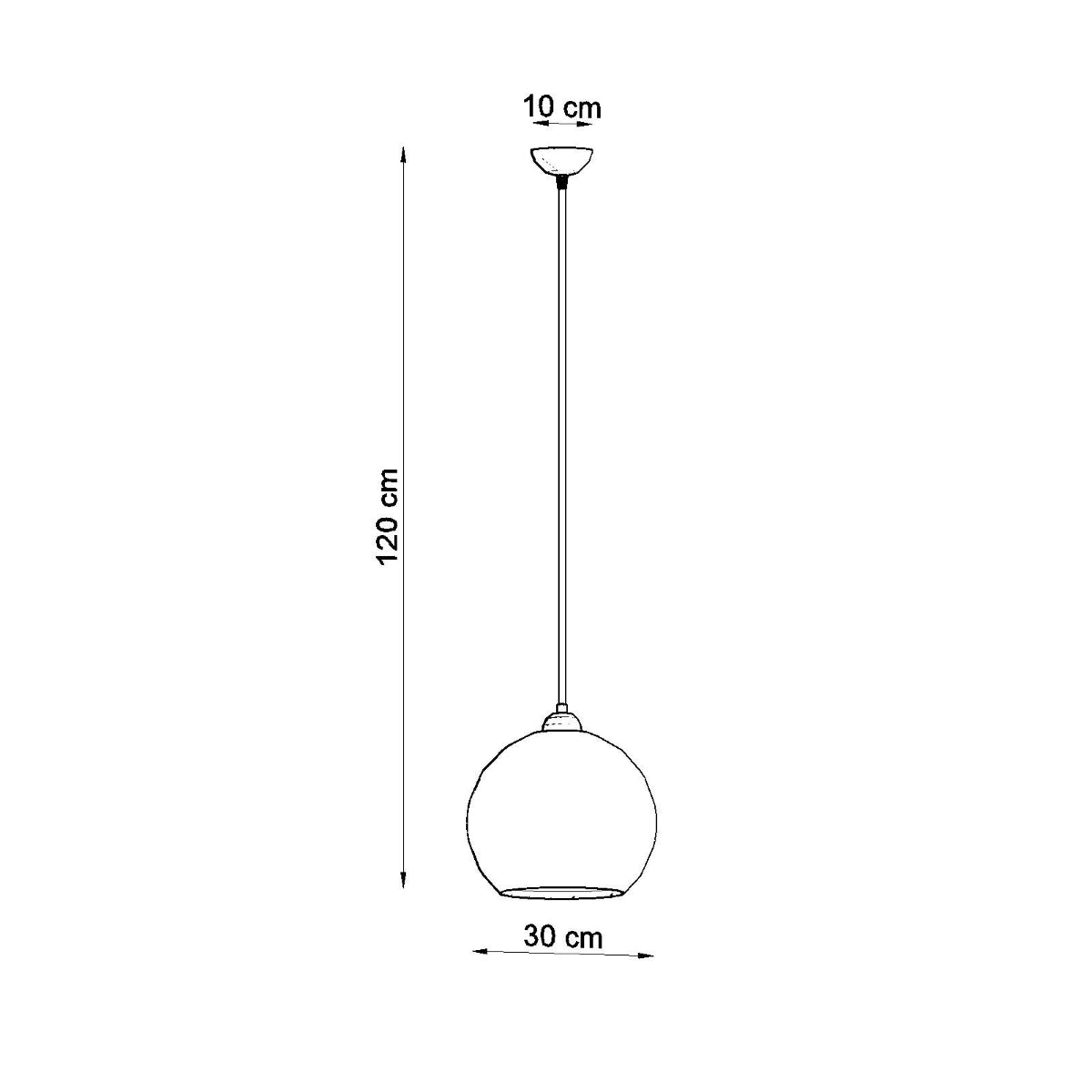 cortex-london-york-red-glass-ball-pendant-light-e27