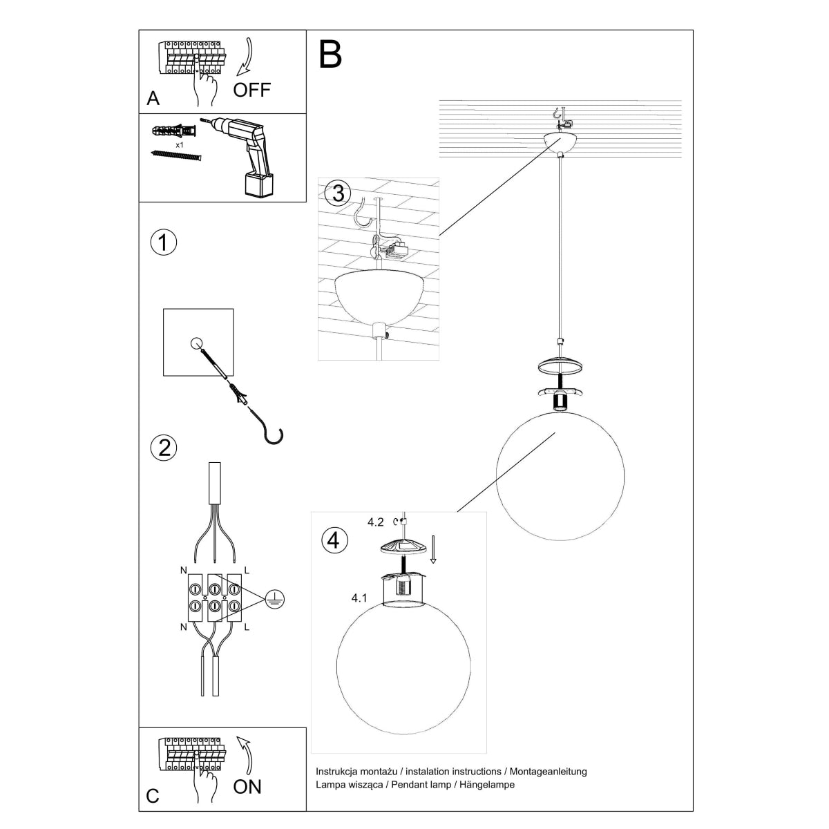 cortex-london-york-ugo-steel-glass-pendant-lamp-e27-white-chrome