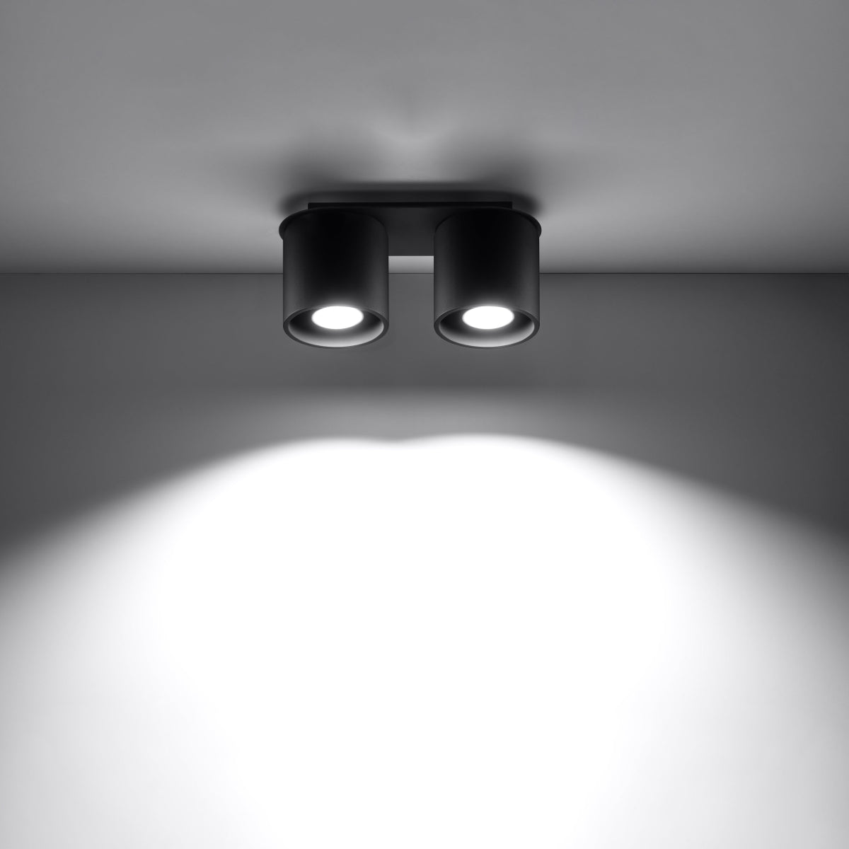 cortex-london-kensington-orbis-black-aluminium-gu10-ceiling-lamp