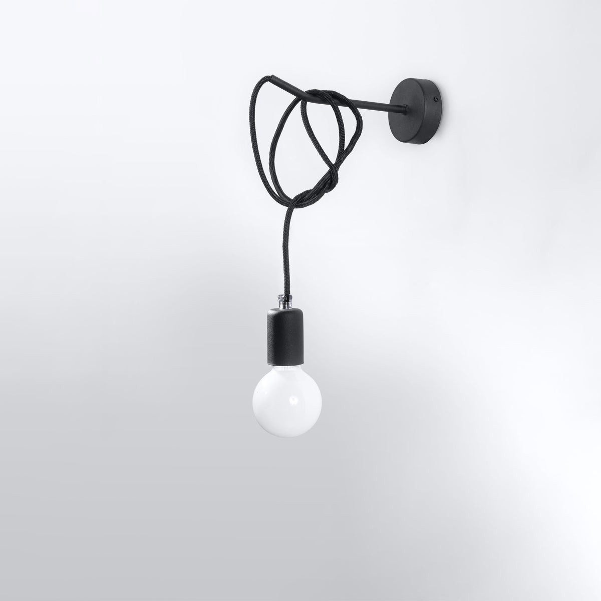 cortex-london-soho-edison-black-fabric-steel-wall-lamp-e27