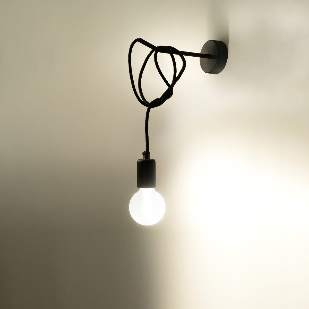cortex-london-soho-edison-black-fabric-steel-wall-lamp-e27