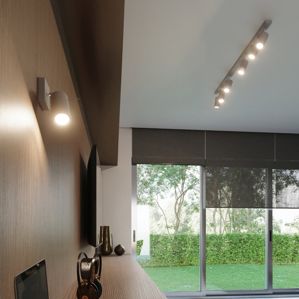 cortex-london-windsor-grey-steel-ring-gu10-ceiling-light