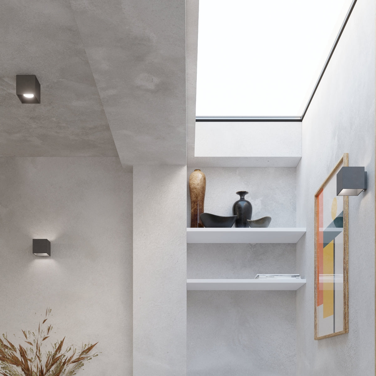 cortex-london-york-quad-anthracite-aluminium-g9-wall-lamp