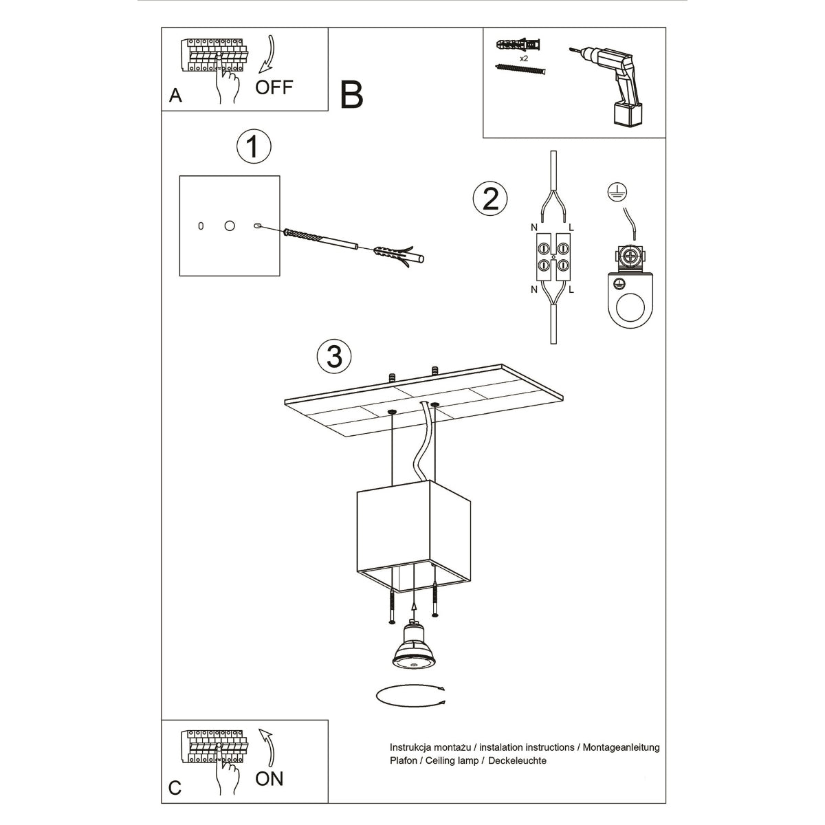 cortex-london-york-quad-anthracite-aluminium-ceiling-lamp-gu10