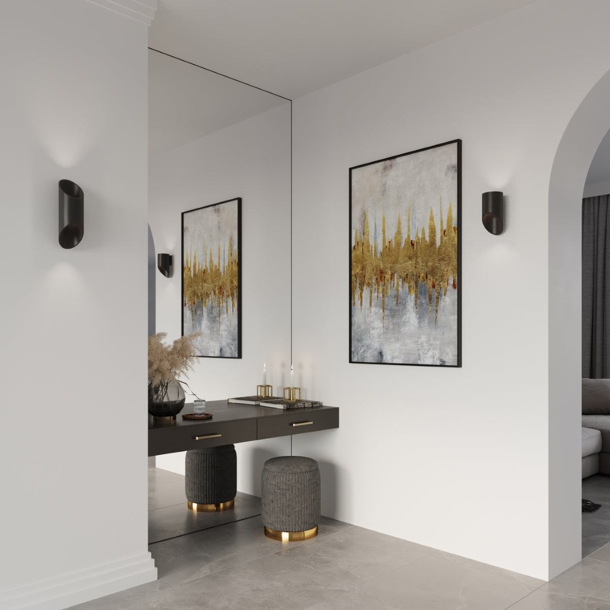 cortex-london-penne-black-aluminium-g9-wall-lamp