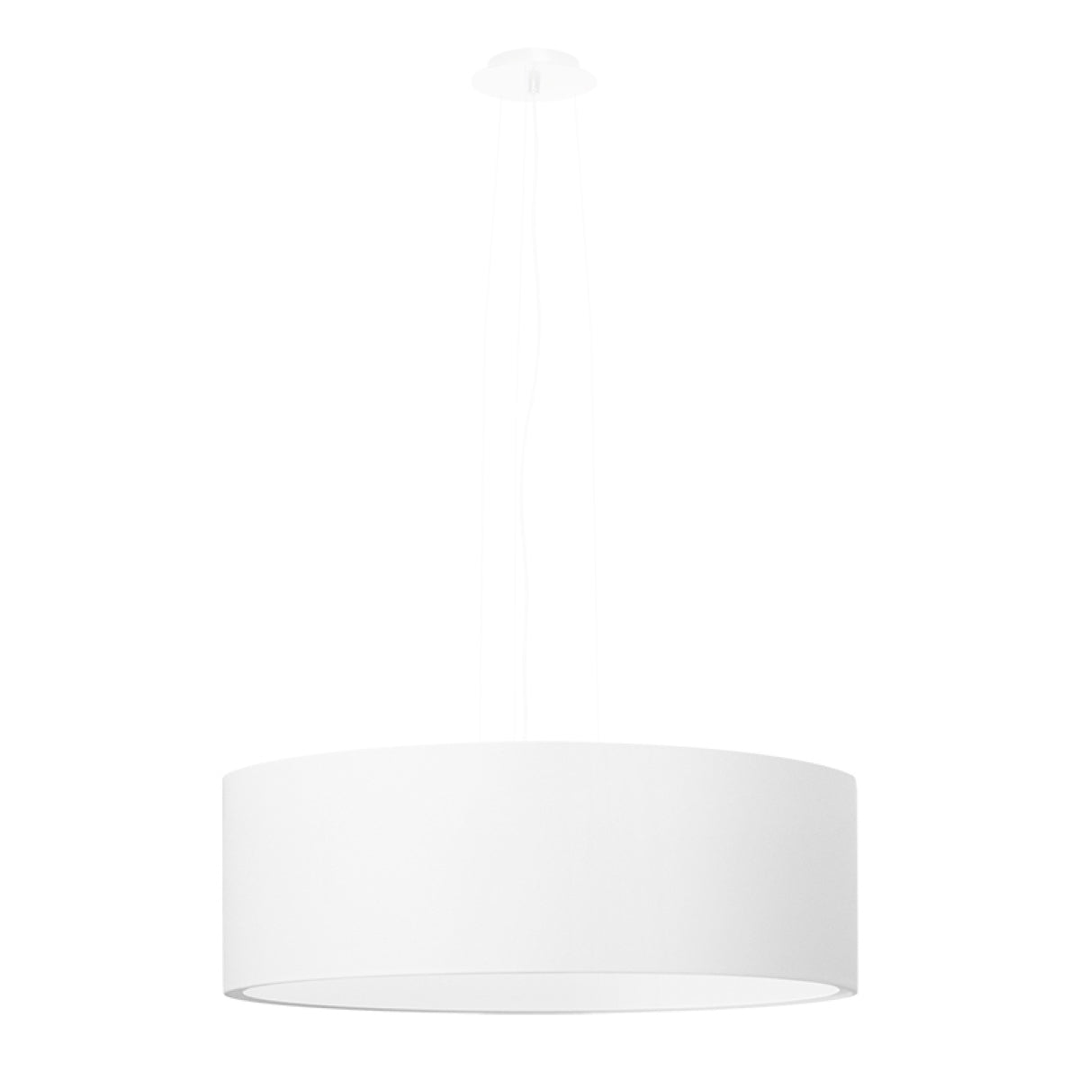 cortex-london-york-rollo-white-fabric-steel-chandelier-e27