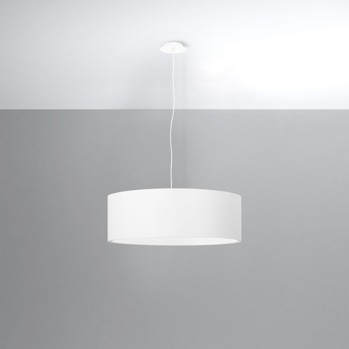 cortex-london-york-rollo-white-fabric-steel-chandelier-e27