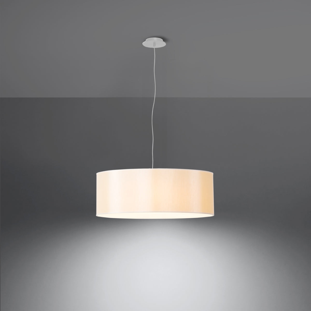 cortex-london-york-rollo-white-fabric-steel-chandelier-e27