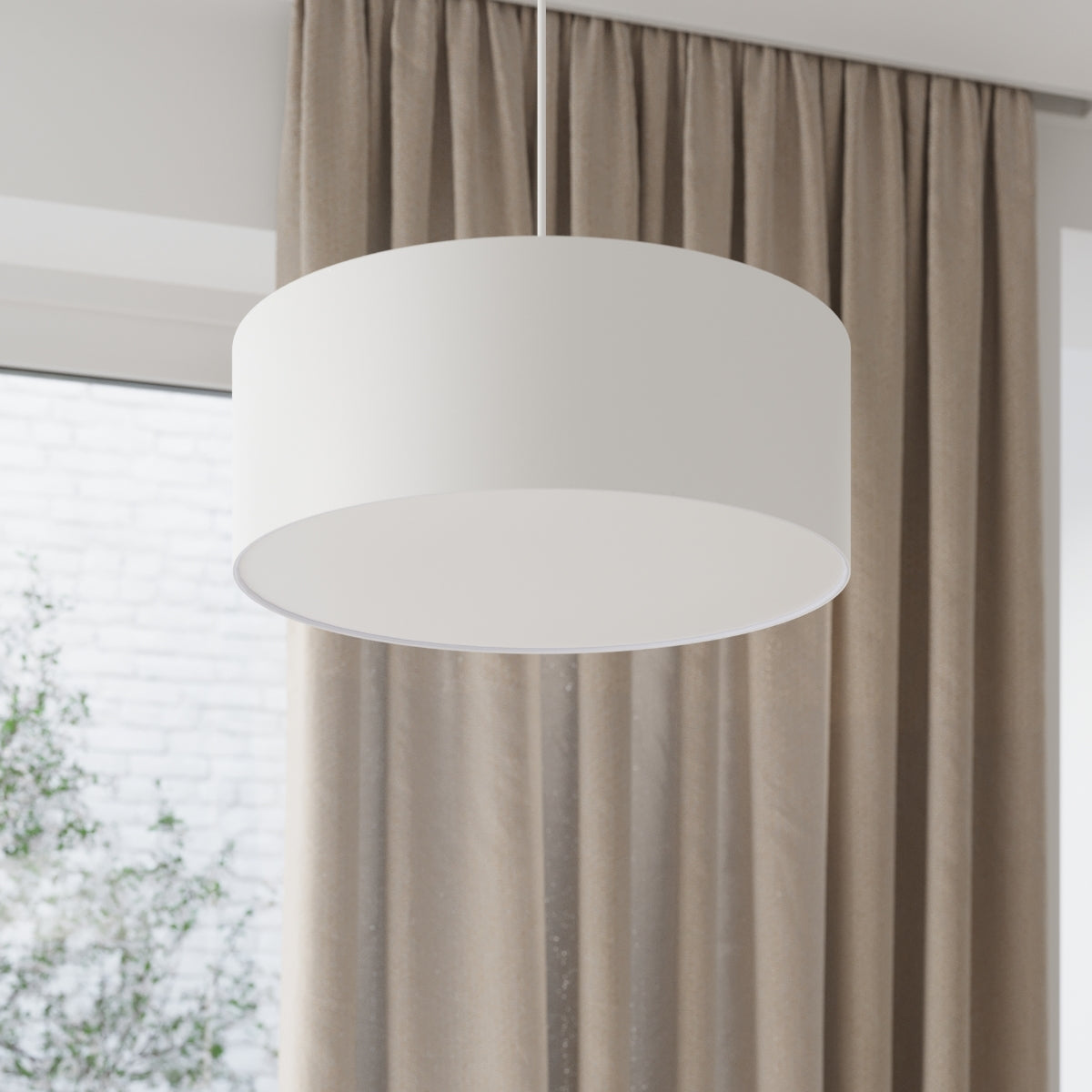 cortex-london-york-rollo-white-fabric-steel-chandelier-e27