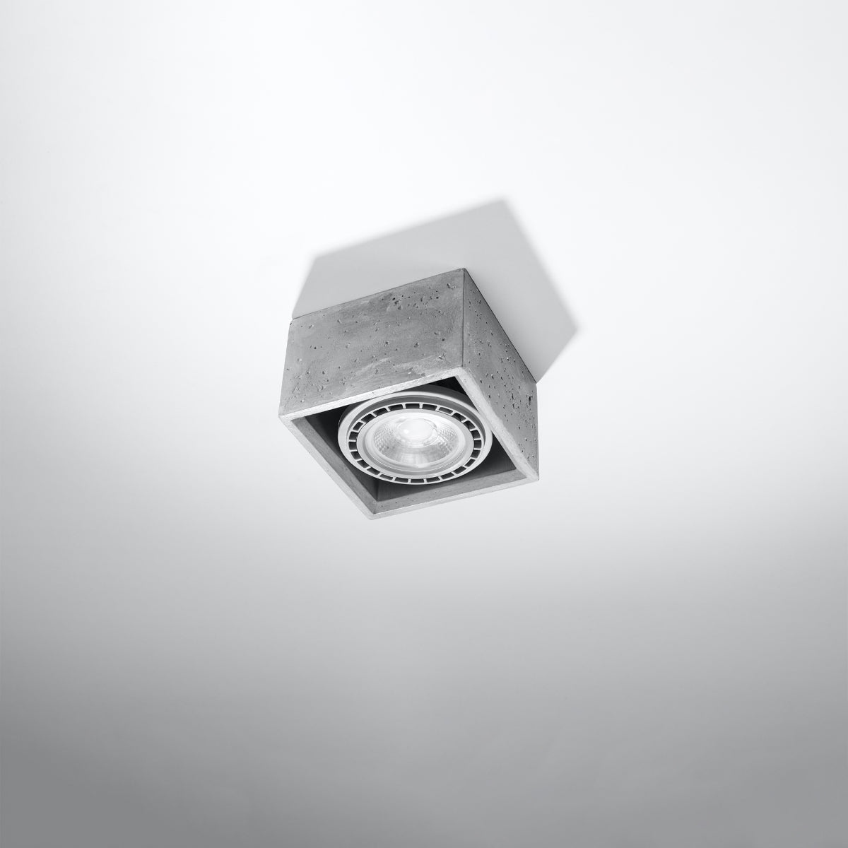 cortex-london-york-quatro-grey-concrete-gu10-ceiling-lamp