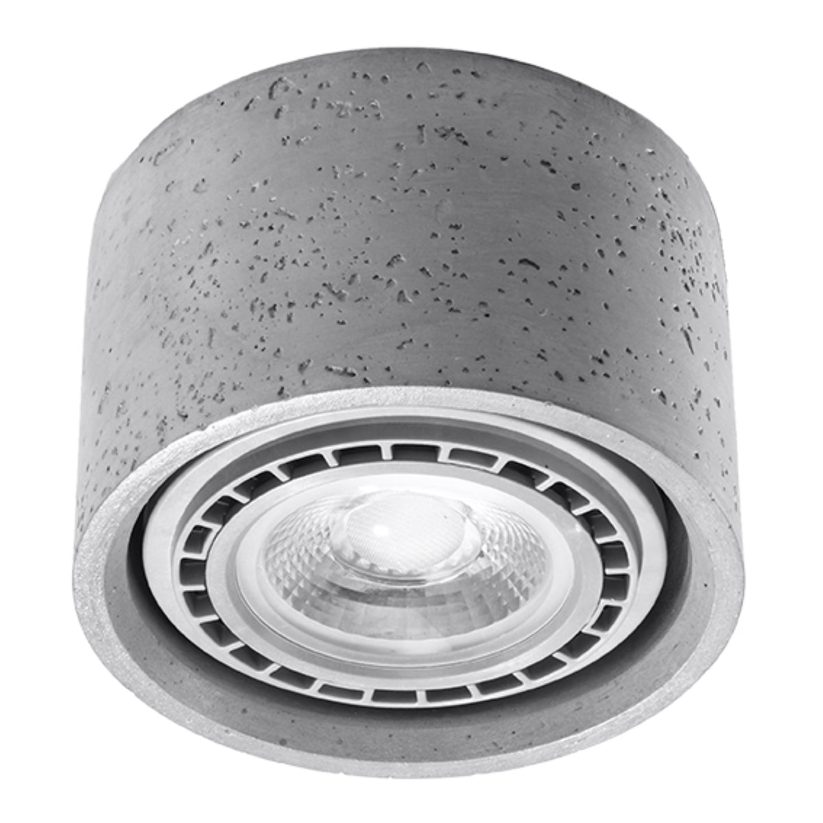 cortex-london-york-concrete-gu10-ceiling-lamp-grey