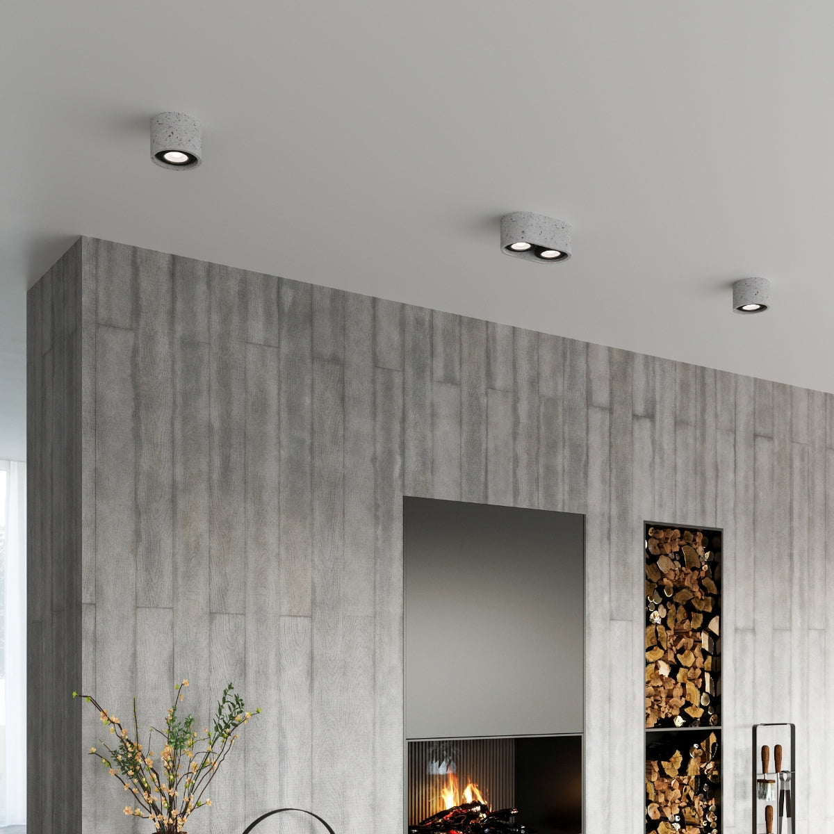 cortex-london-york-concrete-gu10-ceiling-lamp-grey