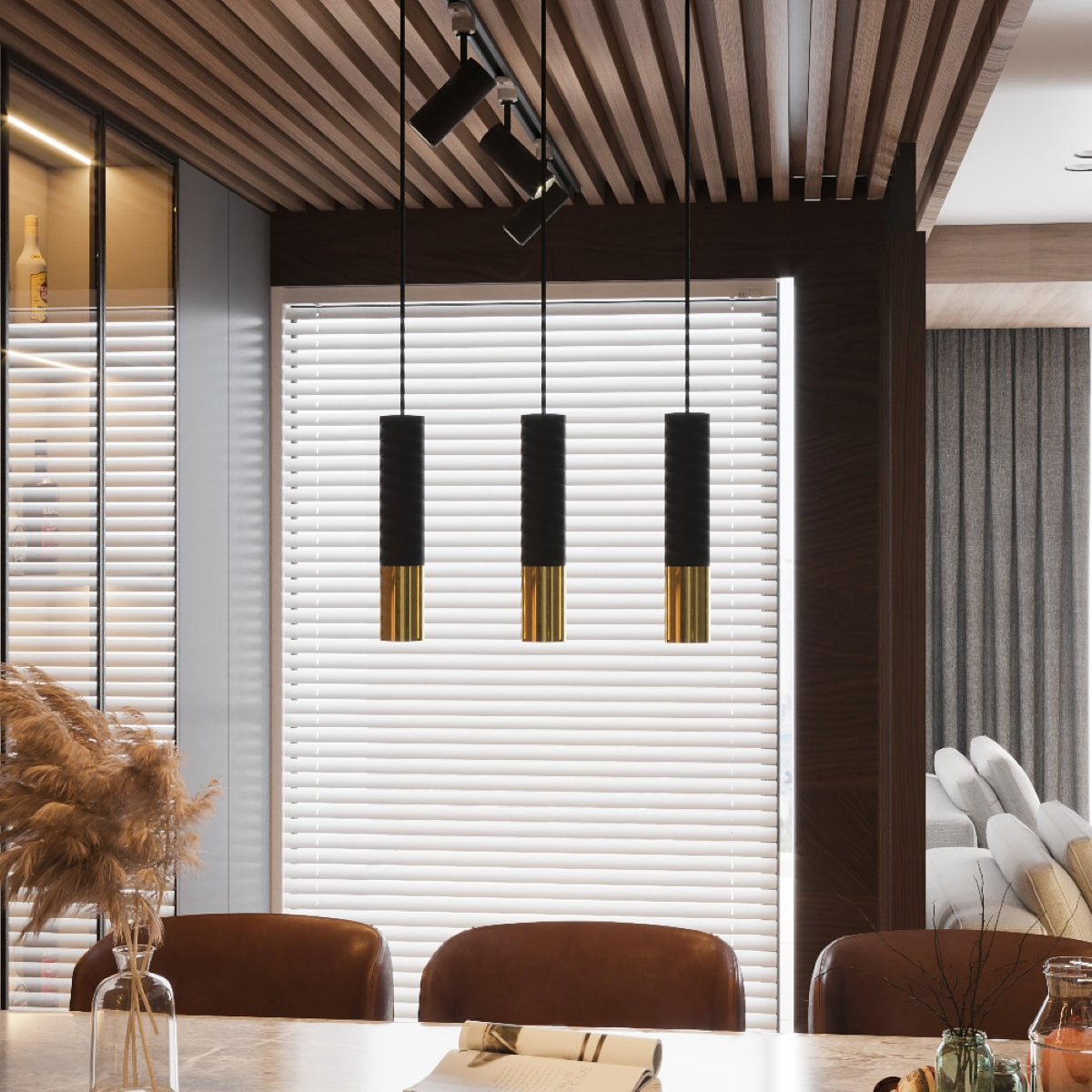 cortex-london-windsor-loopez-black-golden-steel-gu10-ceiling-lamp