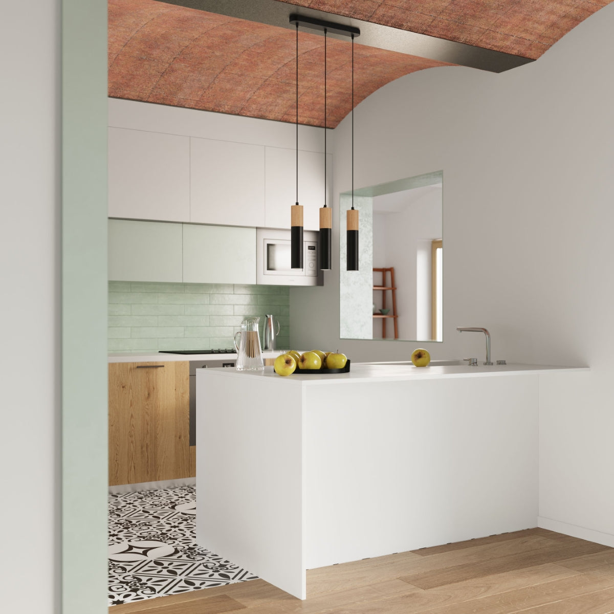 cortex-london-windsor-pablo-steel-wood-gu10-pendant-light-black-natural-wood