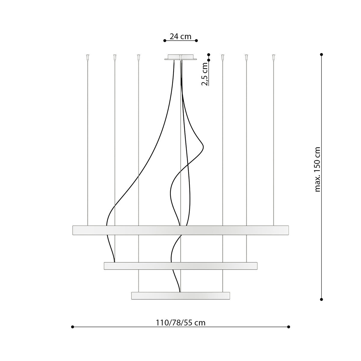 cortex-london-rio-led-aluminium-white-chandelier