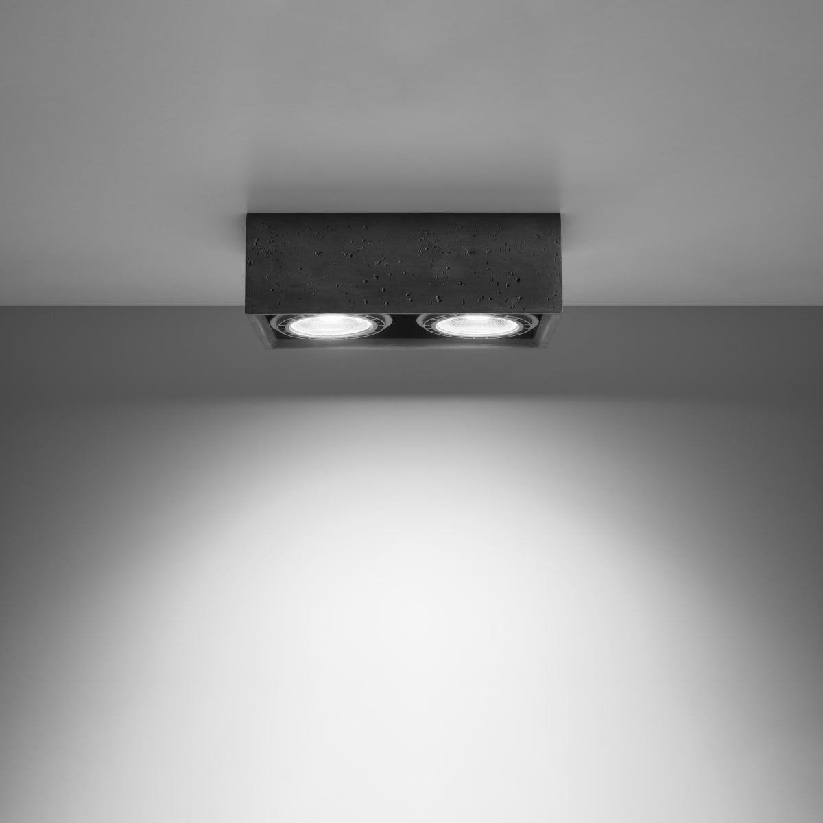 cortex-london-bristol-quatro-grey-concrete-gu10-ceiling-lamp