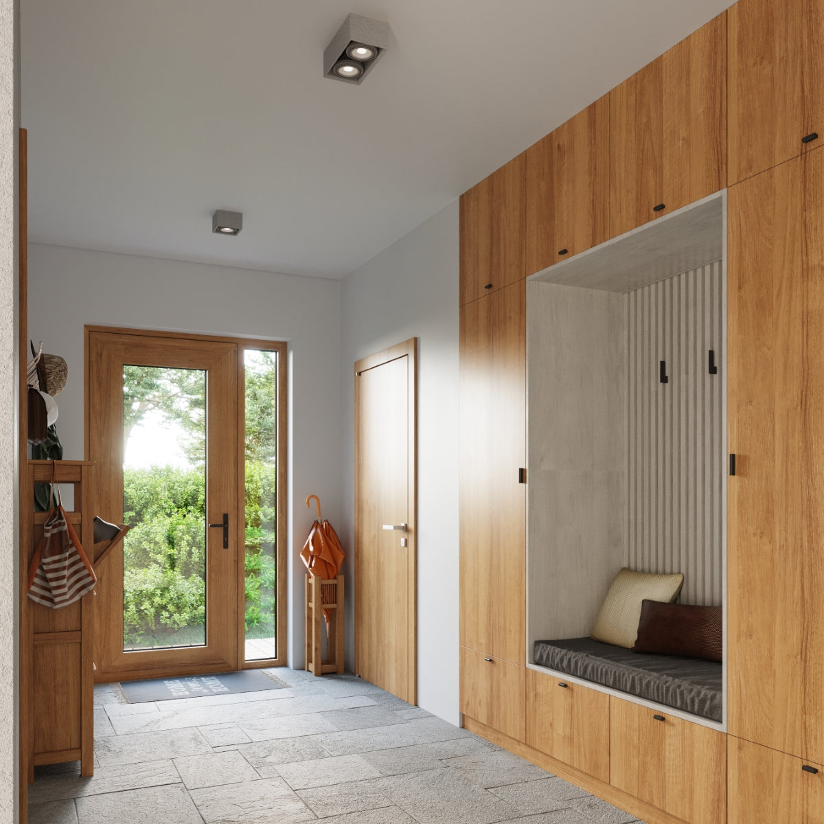 cortex-london-bristol-quatro-grey-concrete-gu10-ceiling-lamp