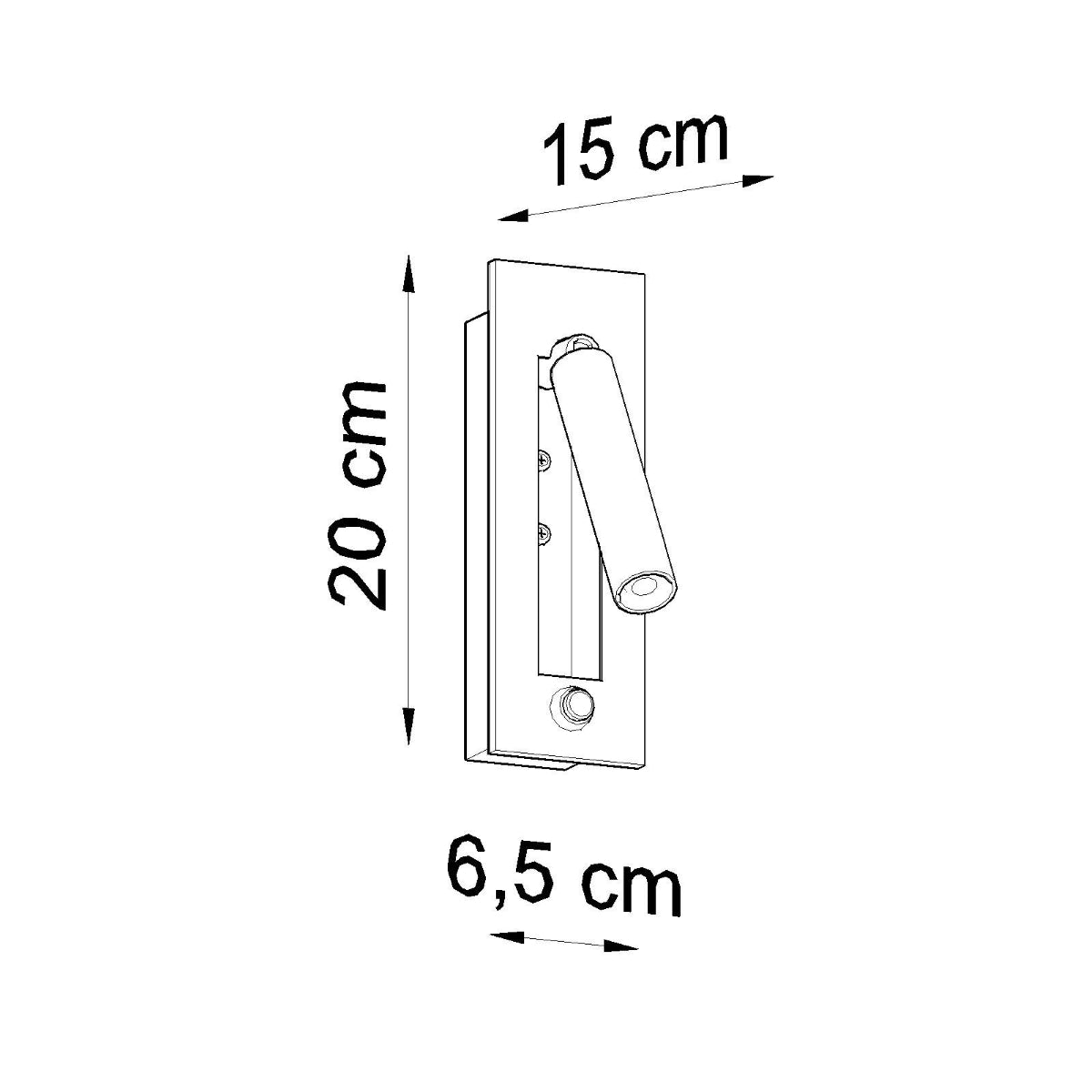 cortex-london-kensington-enif-black-steel-g9-wall-lamp