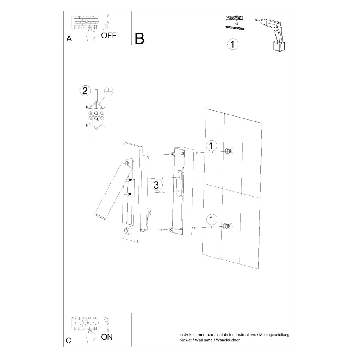 cortex-london-kensington-enif-black-steel-g9-wall-lamp