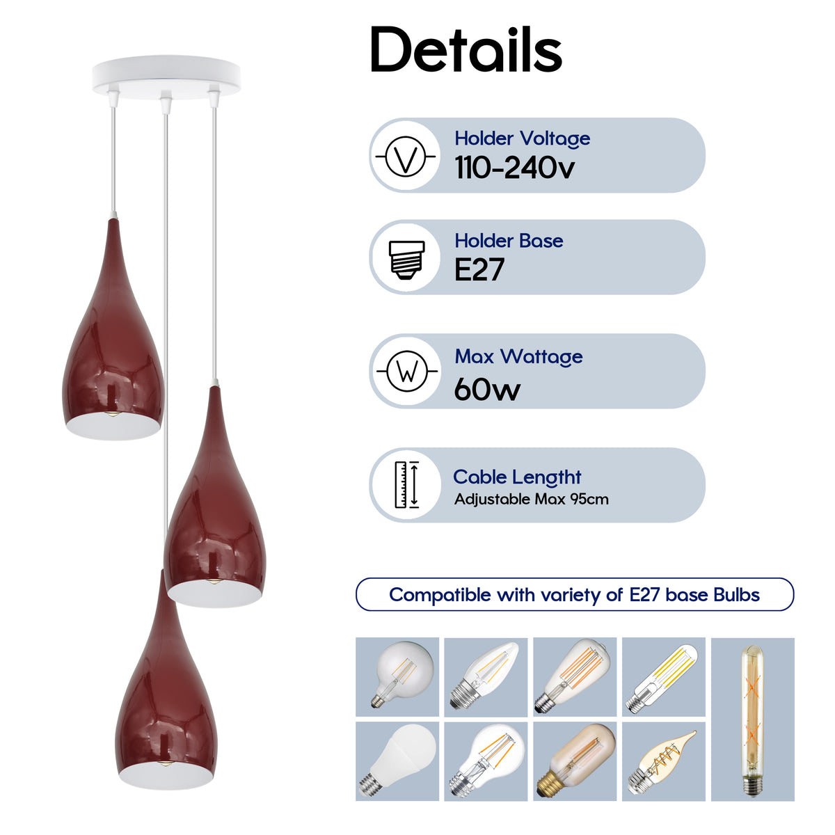 cortex-london-york-burgundy-teardrop-metal-e27-pendant-light