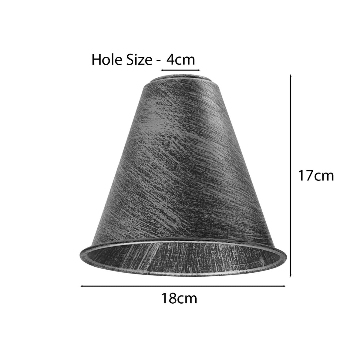 cortex-london-york-brushed-silver-vintage-metal-cone-lamp-shades-2-pack-18cm