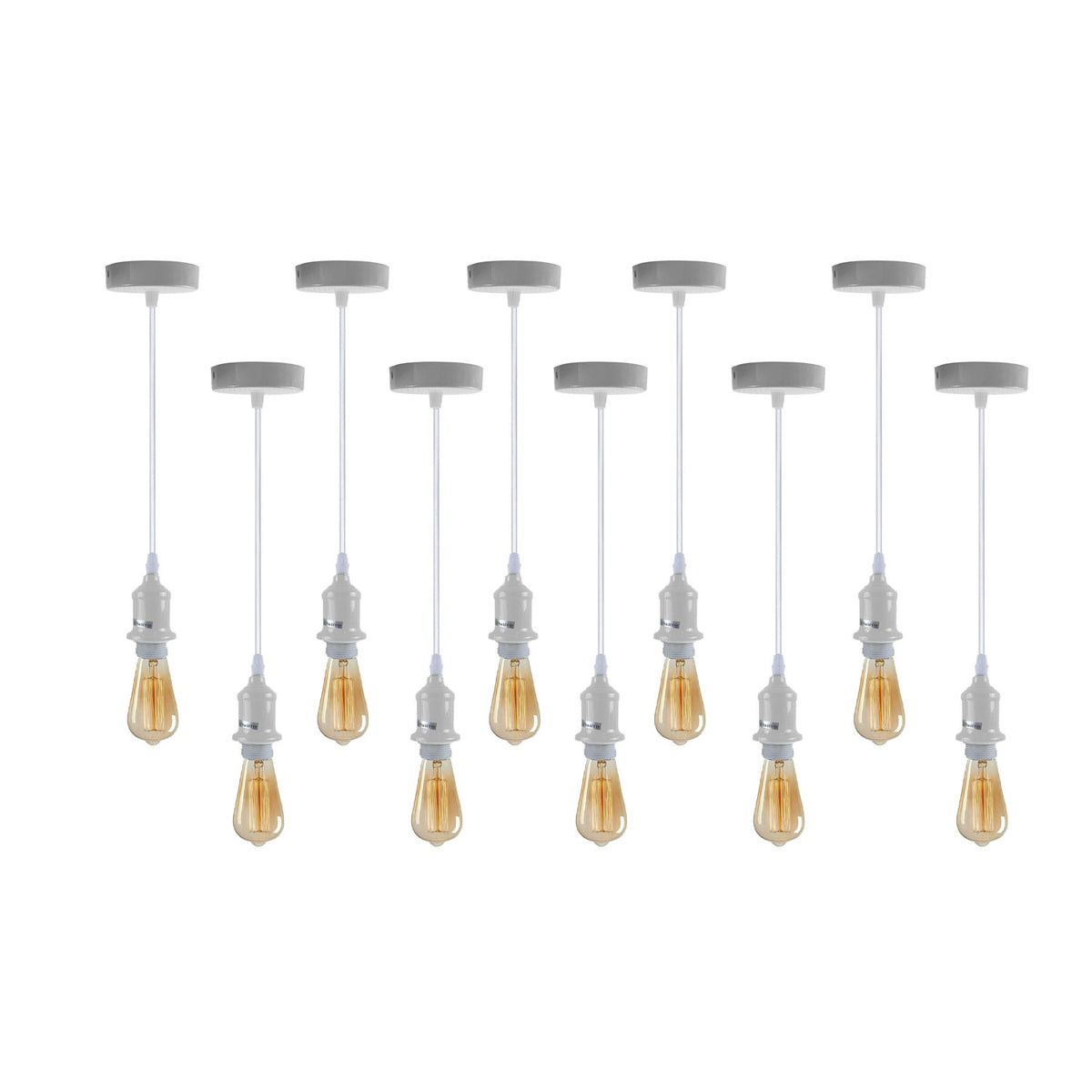 cortex-london-york-10-pack-industrial-e27-pendant-light-fittings-pvc-cable