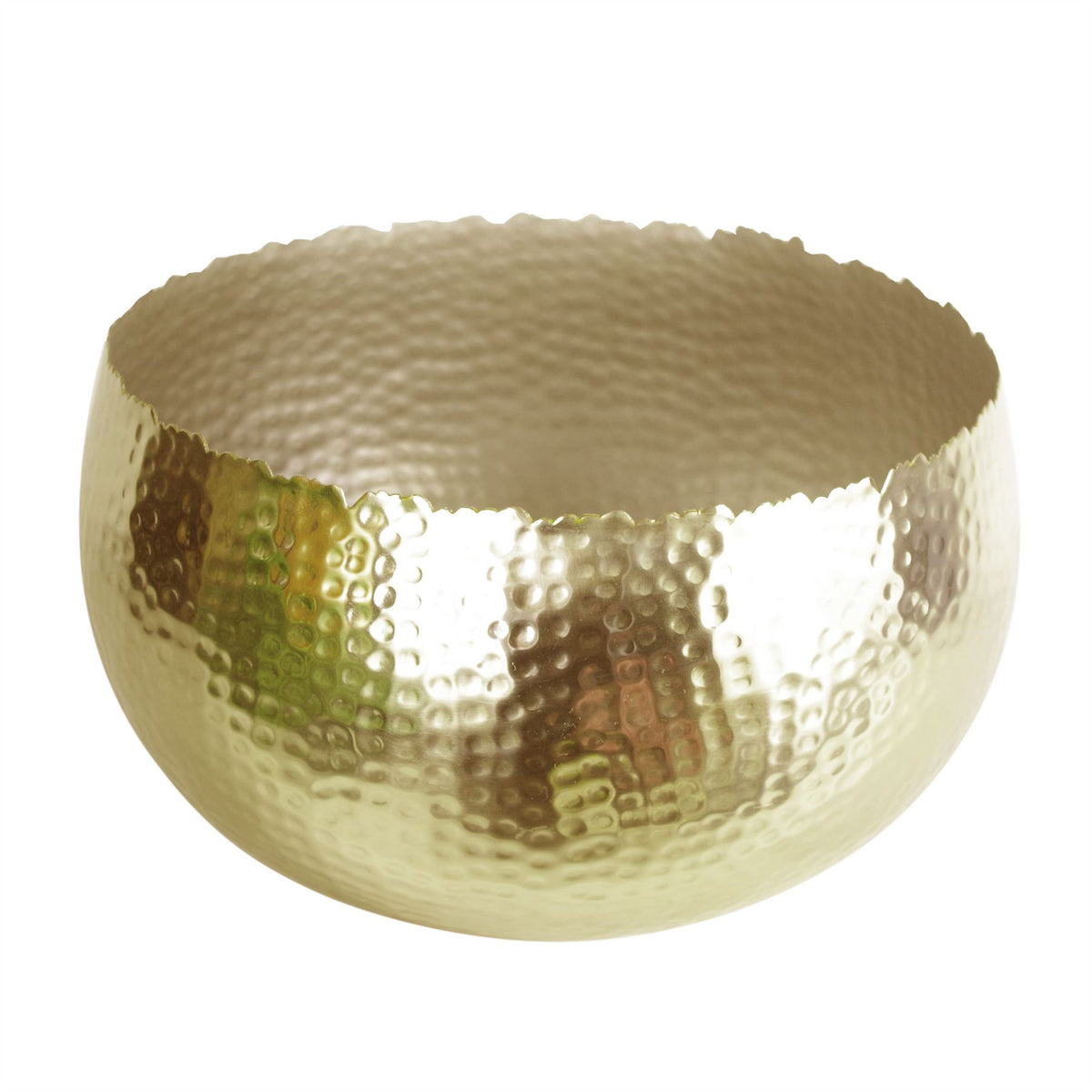 cortex-london-windsor-leaf-hammered-gold-metal-planter-bowl-curvy-edge