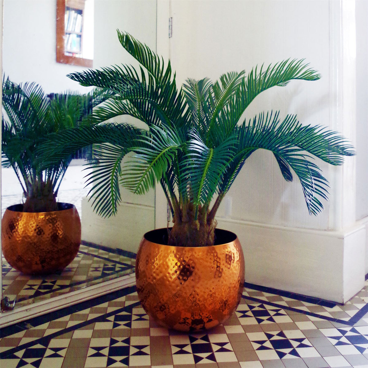 cortex-london-kensington-cycas-palm-artificial-tropical-tree-80cm-green-fronded-leaves