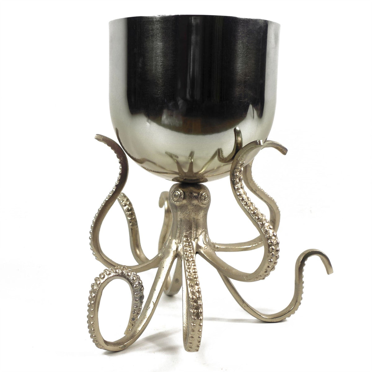 cortex-london-bath-octopus-silver-metal-planter
