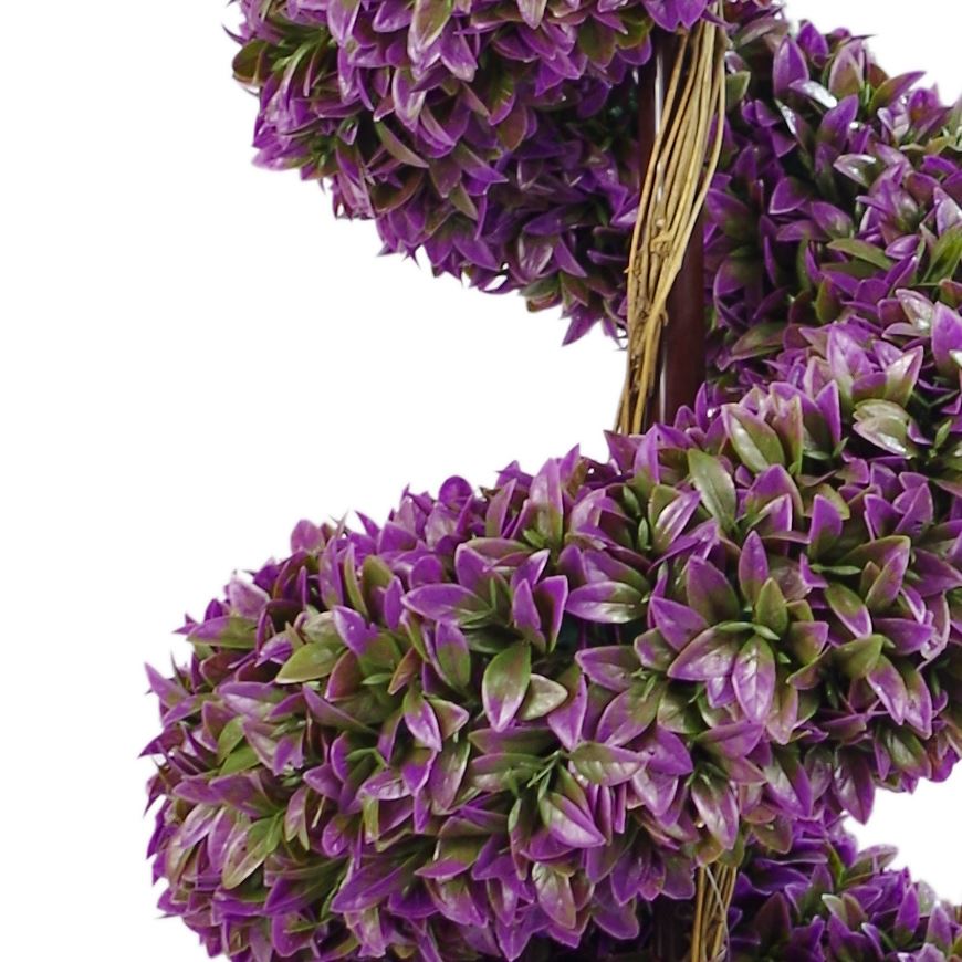 cortex-london-windsor-90cm-purple-large-leaf-spiral-topiary-trees-pair-decorative-plastic-planters