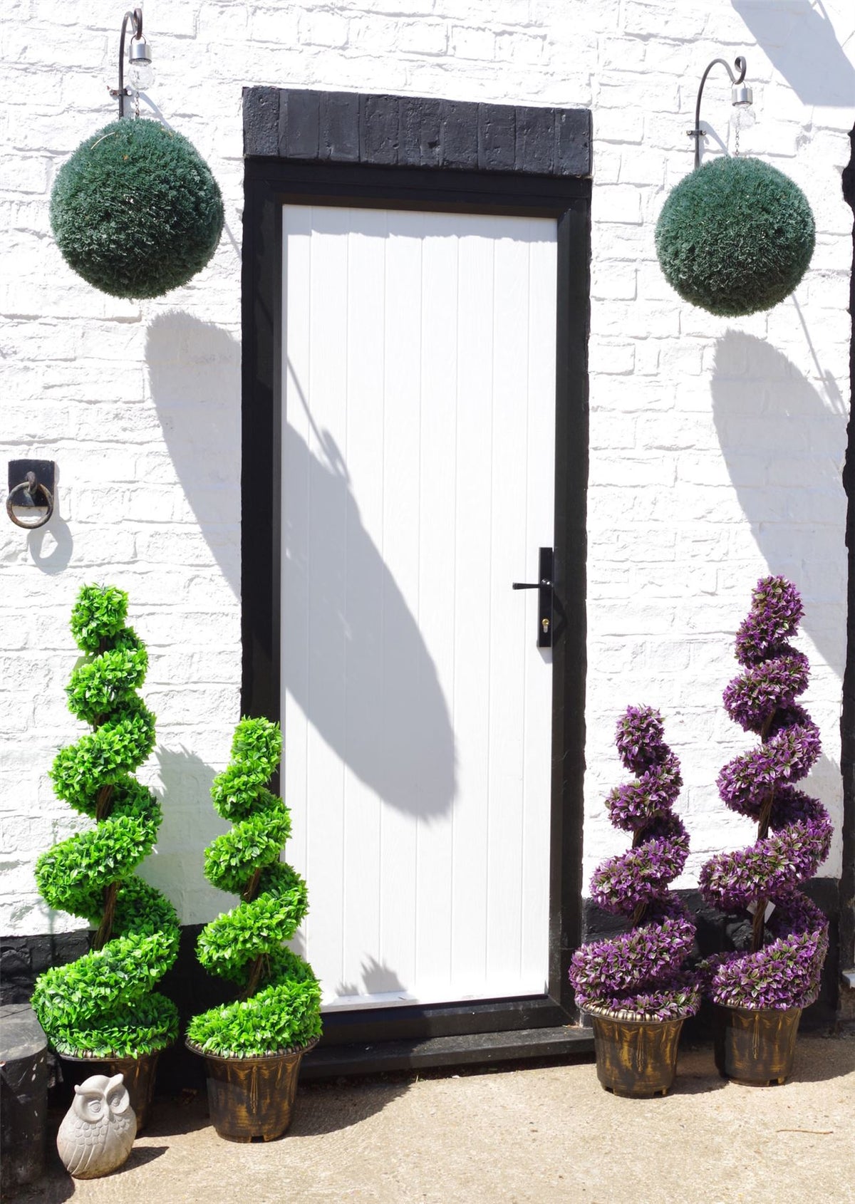 cortex-london-windsor-120cm-green-large-leaf-artificial-spiral-tree-decorative-plastic-planter
