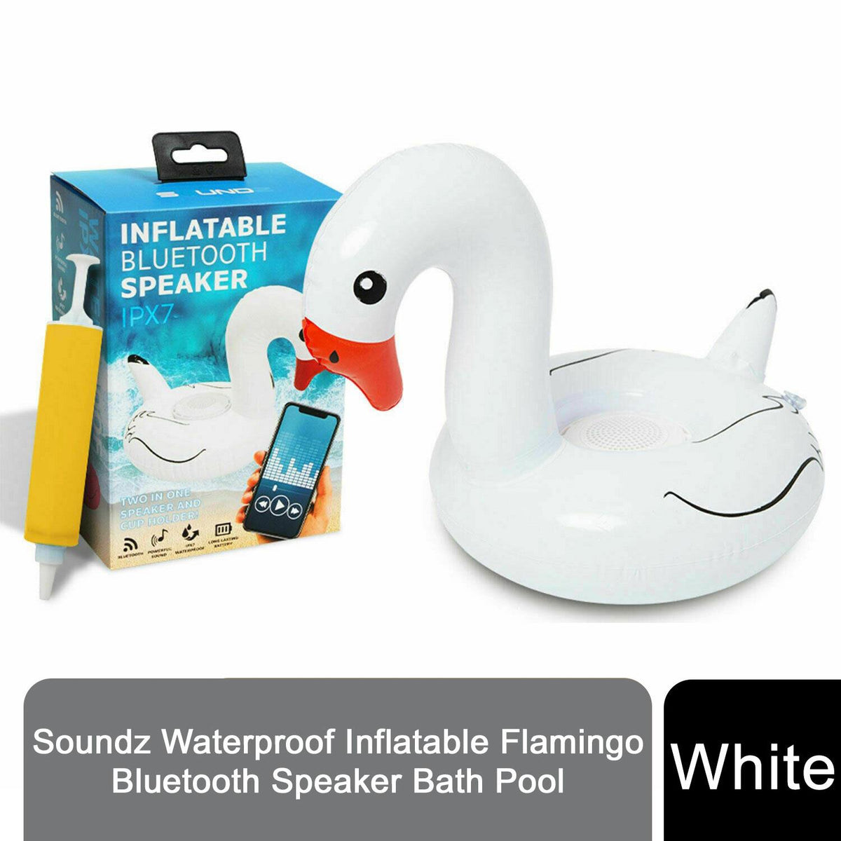 cortex-london-brighton-flamingo-waterproof-inflatable-bluetooth-speaker-white